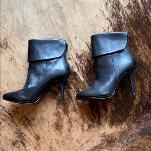 Black Ralph Lauren Heeled Booties